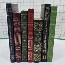 Vintage Easton Press Lot of 7 Leather-Bound Classics — 1976-1980 picture