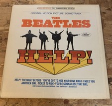 The Beatles - Help Capitol SMAS-2386  Stereo Gatefold Apple Label Vinyl (EX) picture