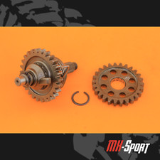 91-94 1993 KDX250 KDX 250 OEM Kickstarter Mechanism Kick Shaft Gear Axle Idle picture