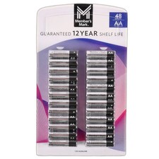 Member's Mark UPN-176541 AA Alkaline Batteries - 48 Pack 12 Year Shelf Life picture