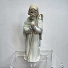 1986 Enesco Porcelain Vintage Joseph Figurine Christmas Vintage • 5” Tall • EUC picture