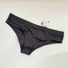 Prana Upswell Bikini Bottom Black Econyl Recycled Nylon Swim XL picture