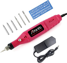 Corded Electric Engraver Pen Engraving Etching Tool Etcher Kit with | Stencil picture