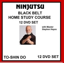 NINJUTSU BLACK BELT HOME STUDY COURSE 12 DVD SET ninja training picture