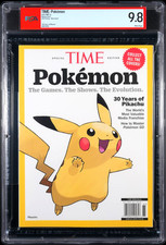 PSA 9.8 Top Pop  TIME Magazine Pokémon Special Edition - PIKACHU Variant Cover picture