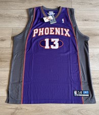 Vintage Super Rare Steve Nash #13 Authentic Phoenix Suns Jersey Size 54 3XL  NWT picture