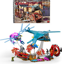 Mattel Brick Shop Masters of the Universe Eternia Flight Fight Building Toy Set picture