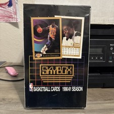 1990-91 Skybox Basketball Series 1 Hobby Box Sealed Look for MJ picture