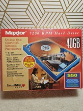 Vintage MAXTOR IDE/EIDE 7200 RPM Diamond Max Plus Hard Drive New Sealed in Box  picture