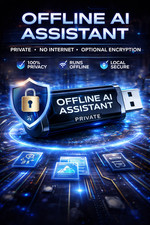 Offline AI USB Private • No Internet Required • Image Analysis Capable picture