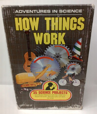 Vintage Adventures In Science Kit How Things Work Brand New Sealed 1989 picture