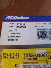 Genuine ACDelco PT2625 GM 13580106 Multi-Purpose Wiring Connector AC picture
