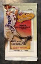 2001-02 FLEER AUTHENTIX NBA BASKETBALL FACTORY SEALED PACK picture