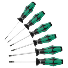 Wera 367/6 Kraftform Plus TORX® Screwdriver Set 6 Piece 05345222001 picture