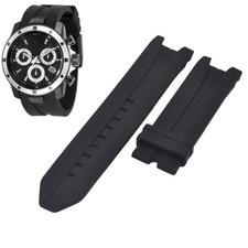 UF6 Collection TM-615007 24mm Black Rubber Strap For Technomarine picture