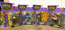 Nickelodeon TMNT Mutant Mayhem 4-Pack Rocksteady Bebop Leatherhead Superfly picture