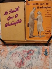 MR. SMITH GOES TO WASHINGTON 1ST PRINT w/AUTOGRAPHS FROM THE CAST PLUS picture