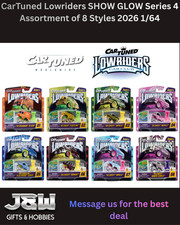 CarTuned Lowriders SHOW GLOW Series 4 Set of 8 Styles 2026 1/64 OPENED BOX picture