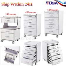 3/4/5 layers Dental Mobile Cabinet Medical Rolling Trolley Cart With 360° wheels picture