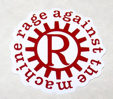 RAGE AGAINST THE MACHINE - Die Cut Sticker Decal Music Band Rock RATM picture