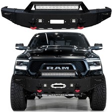 Vijay Front Bumper For Dodge RAM 1500 2019-2024 Rebel With Winch Plate&LED Light picture
