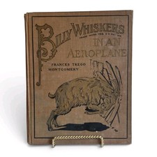 1912 Billy Whiskers in an Aeroplane Montgomery Saalfield HC 6 Color Plates picture