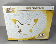 Pokémon 30th Anniversary Celebrations Elite Trainer Box ETB Corner Dent READ picture