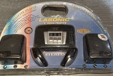 Vintage NOS LASONIC LSP-320 Radio Cassette Player W/ Earphones  Set Sealed picture