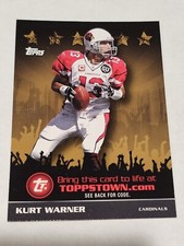 2009 Topps Town Gold Arizona Cardinals #TTT7 Kurt Warner picture