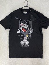Philipp Plein Shirt Mens 2XL Black Money Bear Rhinestone Graphic Tee NEW picture