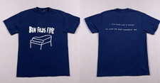 Vtg Ben Folds Five T Shirt I Was Never Cool in School Band U137 picture
