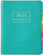 Weekly Appointment Book & Planner 2026-2027 - Large 2026-2027 Daily Hourly picture