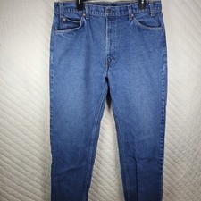 Vtg Levi's 505 Jeans Mens 38x31 Denim Orange Tab 80's Talon 20505 0217  USA Made picture