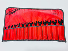 Snap-On USA 14pc Metric GOEXM Industrial Short Combination Wrench Set - 6mm-19mm picture