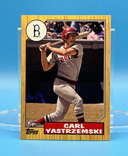 2012 Topps ‘1987’ Topps Minis Carl Yastrzemski Red Sox #TM-109 picture