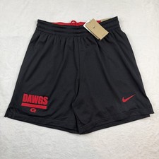 Nike University Of Georgia Bulldogs Dri Fit Training Shorts Mens Size Large NWT picture