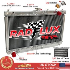 Aluminum Radiator Fit Mazda MX5 Miata 1999-2005 01 1.8L L4 2Rows Manual DPI-2268 picture