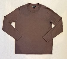 The Commons Merino Wool Crewneck Sweater Brown Women’s Size Medium M Pullover picture
