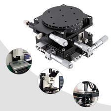 Manual X Y Z R Micrometer Adjust Bearing Table Standard Linear Positioning Stage picture