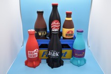 Nuka- Prop Cola 6 Bottle Set Beverage and Crate - Unofficial Prop (3D - printed) picture