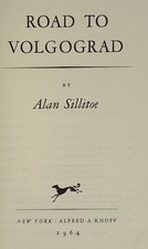 Road to Volgograd by Alan Sillitoe 1974 HC 1st American Edition Cold War Ex-lib. picture