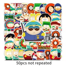 Mix 10/50 PCs South Park Cartoon Luggage Notebook Gift Sticker-No Duplicate picture