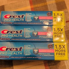 LOT 3 x Crest Pro-Health Fluoride Toothpaste Sensitive & Enamel Shield 2.6 oz  picture