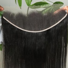 Yaki Straight 13x4 SKINLIKE Real HD Lace Frontal 0.10mm 20 In #1B Natural Black picture