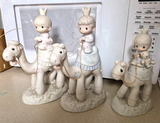 Precious Moments E5624 3 Wise Men They Followed The Star Camels Enesco Christmas picture