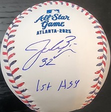 Jacob Misiorowski Autographed 2025 All-Star Game Baseball Inscribed 1st ASG picture