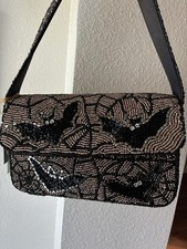 New Viral Fall Halloween BAT Beaded Bag🦇 Ships Today picture