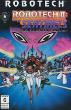Robotech II: The Sentinels Book IV #6 VF; Academy | w/Bag+Board picture
