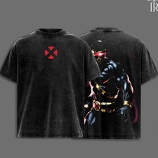 Cyclops X-Men Vintage Comic Graphic T-Shirt Superhero Fan Tee picture