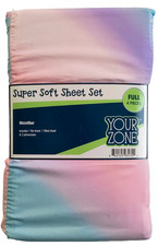 Your Zone Kids Super Soft Set Full Multicolor Ombre Design - 4-Piece Set picture